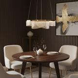 LED taklampa hängande G138-CP 50 cm Guld