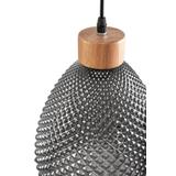 Retro glastaklampa APP897-1CP svart