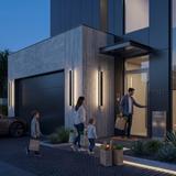 Facade LED wall lamp JNH035-G 60 Black