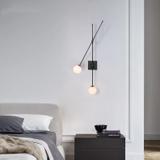 Vägglampa APP1595-2W svart