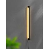 VÄGGLAMPA LED LHJ063-W 80 cm SVART