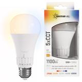 LED-lampa 5 ljusfärger GLS E27 230V 10W 5CCT