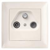 RTV-SAT Antenos Lizdas su Rėmeliu OSTE JNH011-A BEIGE