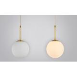 TAKLAMPA I GLAS APP431-1CP VIT