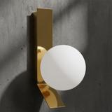 Vägglampa APP1758-1W Guld/Vit