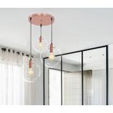 Glaspendellampa LASSI 20+25+30 cm APP038-3CP