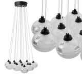 TAKLAMPA MS024-13CP Svart
