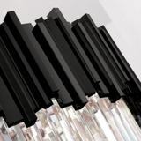 Krys­tall­takplafond APP1481-1C svart matt