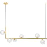 Hänglampa Glasglob APP690-6CP Guld