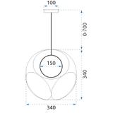 Hänglampa APP1019-1CP