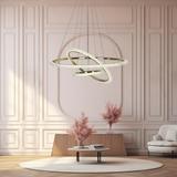 HÄNGLAMPA LED G036-CP GULD