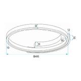Taklampa LED APP1925-C Black