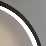 VÄGGLAMPA VÄGGLYS LED APP1389-CW SVART 50 cm