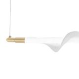 HÄNGLAMPA LED G011-CP VIT/GULD
