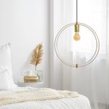 HÄNGANDE TAKLAMPA GLAMOUR APP961-1CP Guld