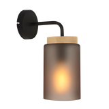 Vägglampa APP1814-1W Frosted Grey