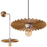 VÄGGLAMPA VÄGGLAMPA APP1356-1W Antik Guld 30 cm
