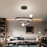 LED-pendellampa LHJ029-CP SVART