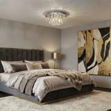 KRISTALLAMPA PLAFOND APP1039-3C KROM
