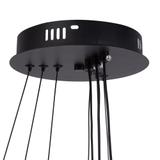 HÄNGANDE LED-LAMPA G040-3CP SVART