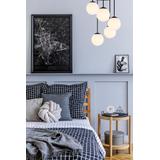 HÄNGANDE TAKLAMPA APP1816-5CPR SVART