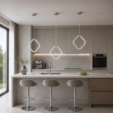 LED-pendellampa LHJ127-W Krom