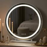 Spegel LED MAKE-UP Vit 50 cm