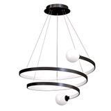 LED-pendellampa LHJ029-CP SVART