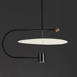 LED taklampa APP589-1CP svart