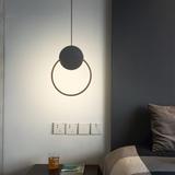 Hängande LED-taklampa APP852-CP Svart