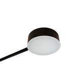 MODERN TAKLAMPA 8-ARMAD LED APP523-8C Svart