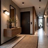 LAMPA ŚCIENNA KINKIET APP1230-2W Czarna