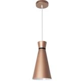 Enkel hängande taklampa KONA B Roséguld Matt