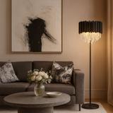 Stående Golvlampa APP1715-3F Svart
