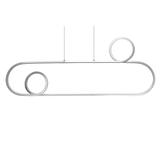 Hängande LED-taklampa APP810-CP KROM + fjärrkontroll
