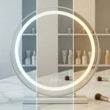 Spegel LED MAKE-UP Vit 50 cm