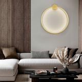 VÄGGLAMPA LED-VÄGGLAMPA APP1387-CW GULD 40 cm