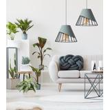 TAKLAMPA HÄNGENDE METALLSKÄRM APP227-1CP SVART