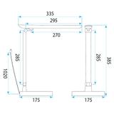 Desk Lamp JNH048-T White