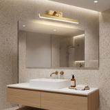 Badrum vägg LED-lampa SWE007-1W 43cm BRUSH GOLD