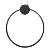 HÄNGLANDE LED TAKLAMPA APP1392-CP SVART 30 cm