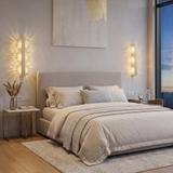 VÄGGLAMPA LED G149-3W GULD BORSTAD GULD