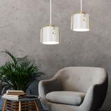 Taklampa APP935-1CP Elegent Vit