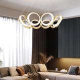 HÄNGLAMPA LED APP1800-CP BORSTAT GULD