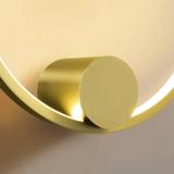 VÄGGLAMPA LED-VÄGGLAMPA APP1387-CW GULD 40 cm