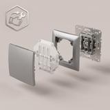 Single Switch OSTE JNH006-W GREY