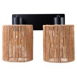 Vägglampa APP1824-2W NATURE BLACK