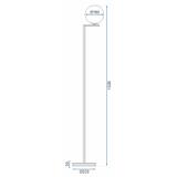 Golvlampa GLAMOUR app920-1F