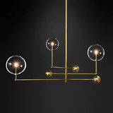Hänglampa Glas Klot 3 st APP918-3CP Guld