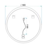VÄGGSPEGEL LED 90 cm FFJ90
